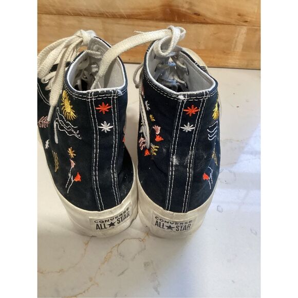 Converse Chuck Taylor All Star Lugged High It’s OK To Wander SZ 10 Black - Picture 6 of 11